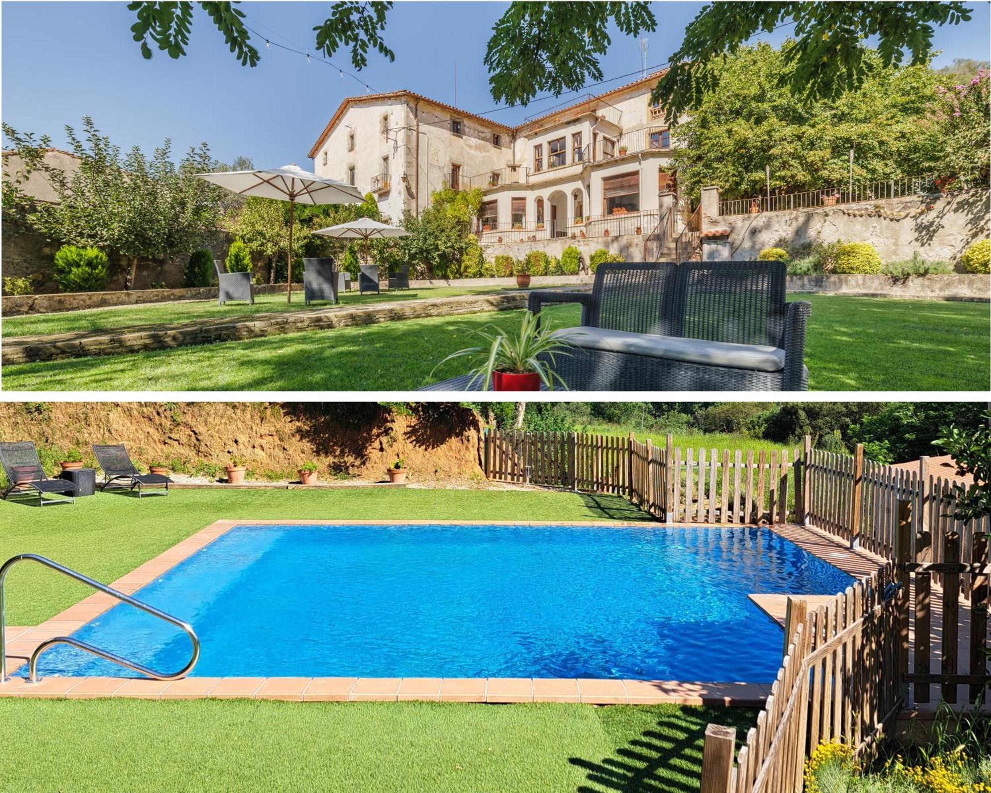 Masia Can Orta Sant Feliu de Buixalleu Exterior photo